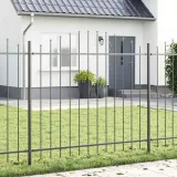plot-ogrodowy-szary-34x125-m-ze-stali-stan-nowy