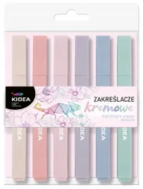 zakreslacze-kremowe-geometryczne-6szt-kidea