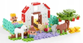 marioinex-klocki-waffle-mini-farmer-domek-pani-weterynarz-100-elementow