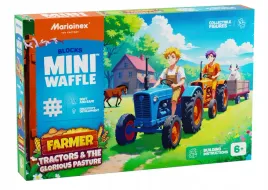 marioinex-klocki-waffle-mini-farmer-traktory-i-wypasiona-laka-110-el