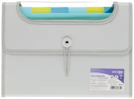 teczka-a4-vfile-z-6-przekladkami-szara-strigo