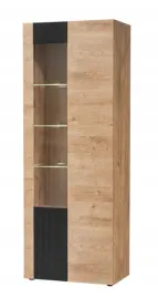 witryna-wysoka-70cm-dab-ribbeck-czarny-aren-am