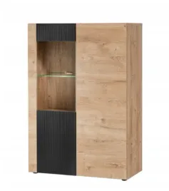 witryna-niksa-90cm-dab-ribbeck-czarny-aren-am