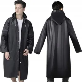 plaszcz-przeciwdeszczowy-peleryna-z-kapturem-zapinany-uniwersalny-czarny