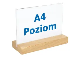 stojak-a4-poziom-plexi-na-ulotke-opis-menu-drewno