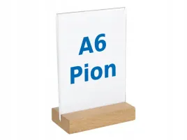 stojak-a6-pion-z-plexi-na-ulotke-opis-menu-drewno