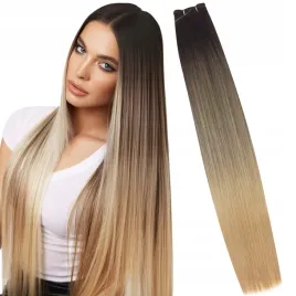 wlosy-syntetyczne-na-tasmie-sztuczne-proste-dlugie-ombre-blond-150g-65cm