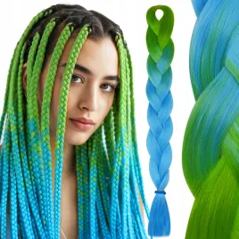 wlosy-syntetyczne-color-braids-ultra-proste-ombre-niebieski-zielony-acm75
