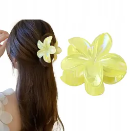 klamra-do-wlosow-kwiat-plumeria-kwiat-hawajski-zolta-perlowa-lekka-8-cm