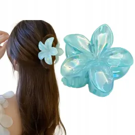 klamra-do-wlosow-kwiat-plumeria-kwiat-hawajski-jasnoniebieska-perlowa-lekka