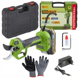 procraft-es32li-sekator-nozyce-akumulatorowe-20v-35mm-lcd-gratis