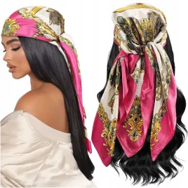 chusta-apaszka-damska-kwadratowa-bandana-jak-jedwab-ozdobna-rozowa-88cm
