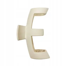 spinka-do-wlosow-klamra-kremowa-szczeka-matowa-9-cm-e-ksztalt-geometryczna