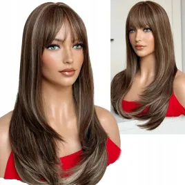 peruka-syntetyczna-prosta-balayage-braz-jennifer-brazowa-z-pasemkami-piekna