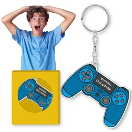 brelok-drukowany-super-chlopak-pad-ps4-niebieski