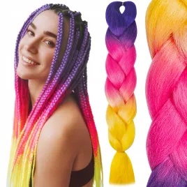 wlosy-syntetyczne-na-warkoczyki-ombre-3-kolory-fiolet-roz-zolty-60cm-c39