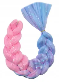 wlosy-syntetyczne-warkoczyki-ombre-proste-brokatowe-pastel-ombre-2-kolory