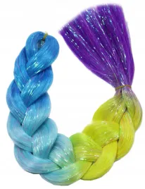 wlosy-syntetyczne-warkoczyki-ombre-proste-brokatowe-neonowe-ombre-4-kolory