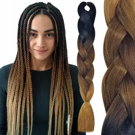 wlosy-syntetyczne-warkoczyki-ombre-naturalne-czarny-braz-ciemny-blond-c55