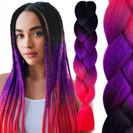 wlosy-syntetyczne-warkoczyki-ombre-3-kolory-czarny-fiolet-rozowy-60cm-c12
