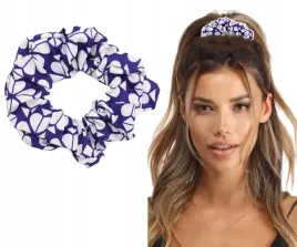 gumka-do-wlosow-scrunchie-materialowa-frotka-kolorowa-niebieska