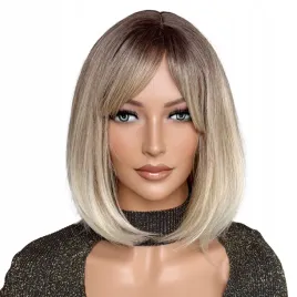 peruka-syntetyczna-jak-naturalna-krotka-bob-ombre-braz-blond-jasne-konce