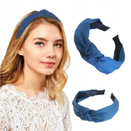 opaska-do-wlosow-granatowa-wezel-supel-turban