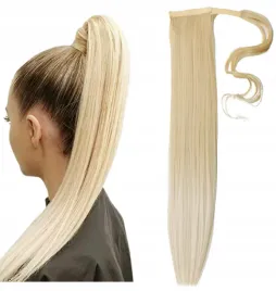 doczepiany-kucyk-wlosy-proste-blond-treska-ombre-dopinka-syntetyczna