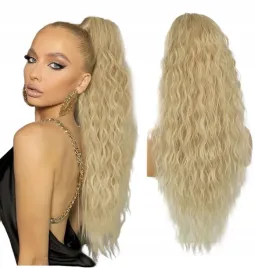 treska-kucyk-przedluzanie-wlosow-ponytail-blond-krecone-objetosc