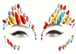 krysztalki-naklejki-na-twarz-3-d-make-up-festiwal