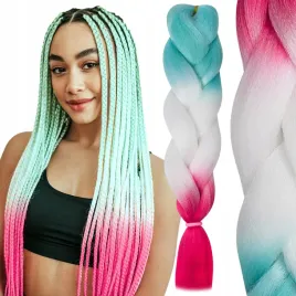 wlosy-syntetyczne-na-warkoczyki-ombre-3-kolory-mieta-bialy-roz-60cm-acm37