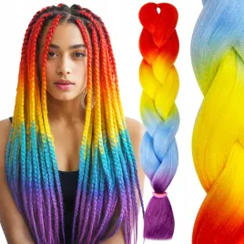 wlosy-syntetyczne-warkoczyki-sztuczne-ombre-4-kolorowe-teczowe-60cm-acm22
