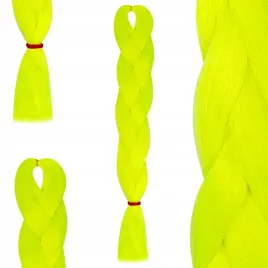 wlosy-syntetyczne-henlon-proste-warkoczyki-cytryna-fluo-neon-60cm-2106