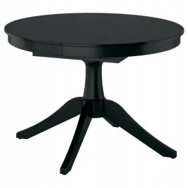 ikea-rosentorp-stol-rozkladany-czarny-110-155-cm