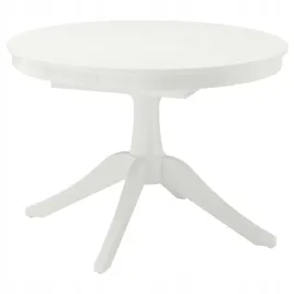 ikea-rosentorp-stol-rozkladany-bialy-110-155-cm