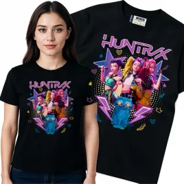 koszulka-damska-czarna-xxl-kpop-demon-hunters-lowczynie-demonow-huntrix