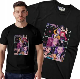 koszulka-meska-czarna-xxl-kpop-demon-hunters-lowczynie-demonow-huntrix