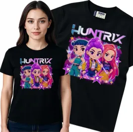 koszulka-damska-czarna-s-kpop-demon-hunters-lowczynie-demonow-huntrix