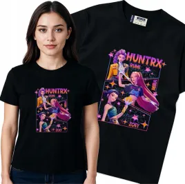 koszulka-damska-czarna-s-kpop-demon-hunters-lowczynie-demonow-huntrix