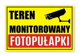 tabliczka-fotopulapki-teren-monitorowany-30x20-cm-pcv-3mm-druk-uv-zolta