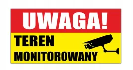 tabliczkatablica-uwaga-teren-monitorowany-20x10-cm-pcv-3mm-druk-uv