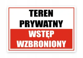 tabliczkatablica-znak-teren-prywatny-wstep-wzbroniony-30x20-pcv-3mm-uv