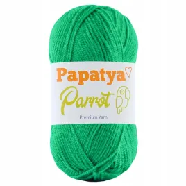 wloczka-papatya-parrot-akrylowa-kamgarn-akryl-100percent-50g-kolor-zielony-6810
