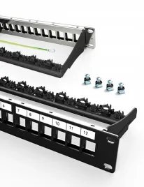 enmane-12-portowy-pusty-panel-krosowy-ekranowany-czarny