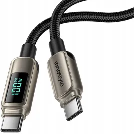 innostyle-kabel-z-wyswietlaczem-usb-c-szybkie-ladowanie-usb-typ-c-100w-1m