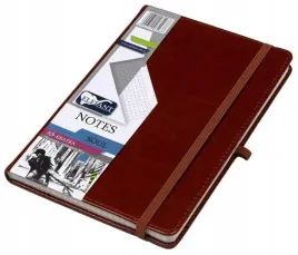 notes-a5-soul-brazowy-elefant