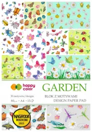 blok-z-motywami-garden-a4-80g-happy-color