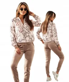 polski-komplet-dres-welurowy-spodnie-i-bomberka-r-l-xl-bezowy