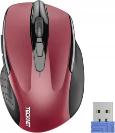 tecknet-m003-2-4g-ergonomiczna-bezprzewodowa-mysz-optyczna-czerwona