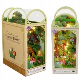 miniaturowy-domek-book-nook-zaczarowany-las-slonce-ptaki